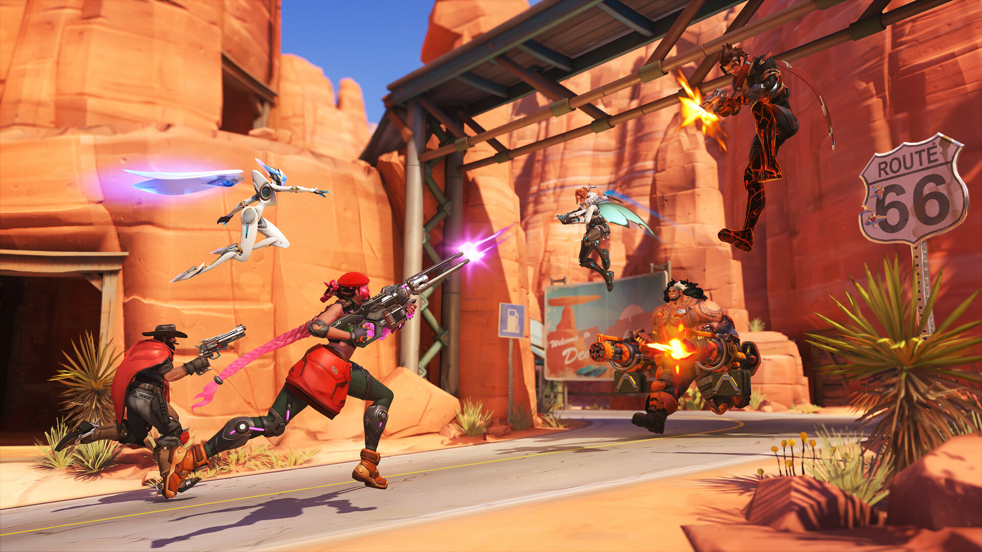 Overwatch 2 gameplay screenshot from IGN — best Overwatch hack providers guide for PC players
